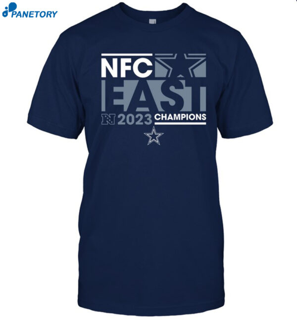 Nfc East Champions Dallas Cowboys 2023 Shirt