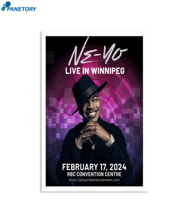 Ne-yo Live In Winnipeg Feb 17 2024 Poster
