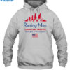 Raising Men Lawn Care Service Giving Back To The Community Usa Flag Shirt 2