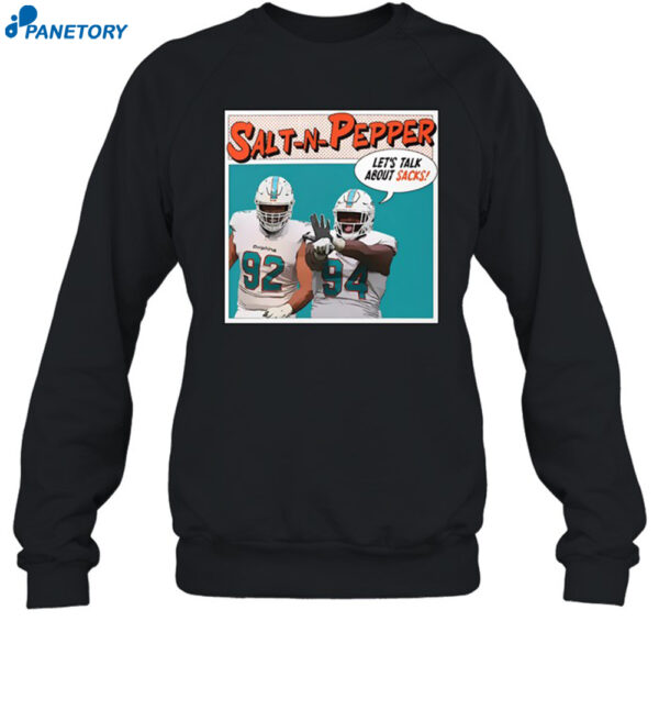 Salt-n-pepper Christian Wilkins And Zach Seiler Shirt 1