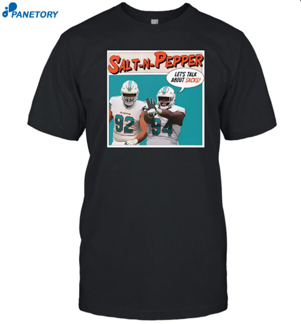 Salt-n-pepper Christian Wilkins And Zach Seiler Shirt