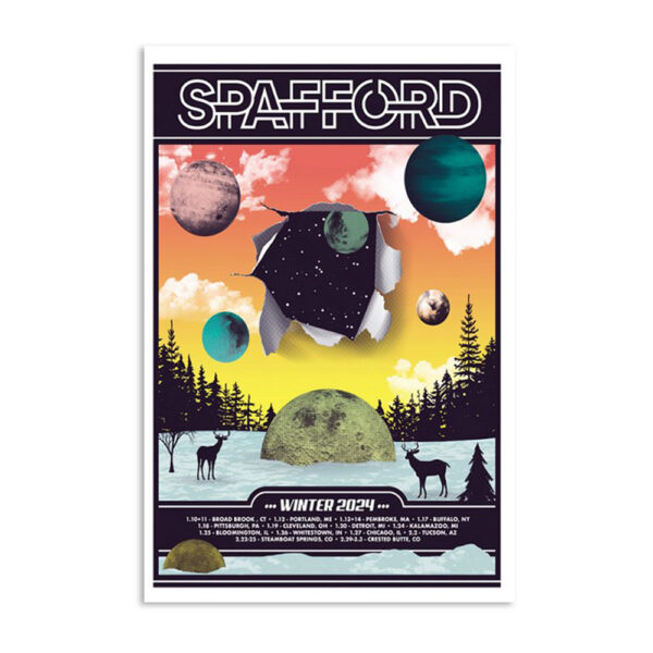 Spafford 2024 Poster