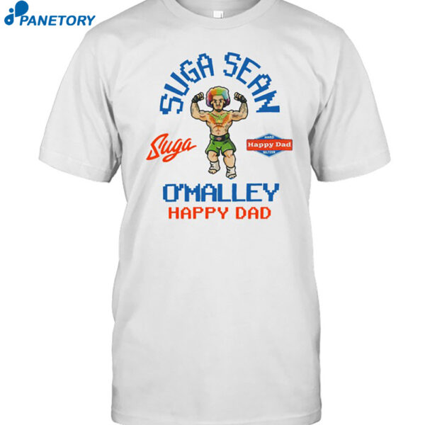 Suga Sean O'malley X Happy Dad Action Figure Shirt