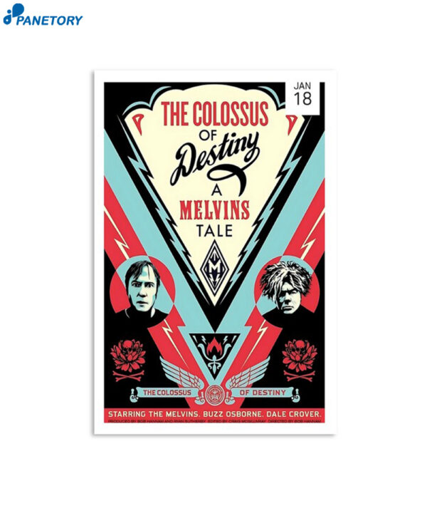 The Colossus Of Destiny A Melvins 2024 Poster