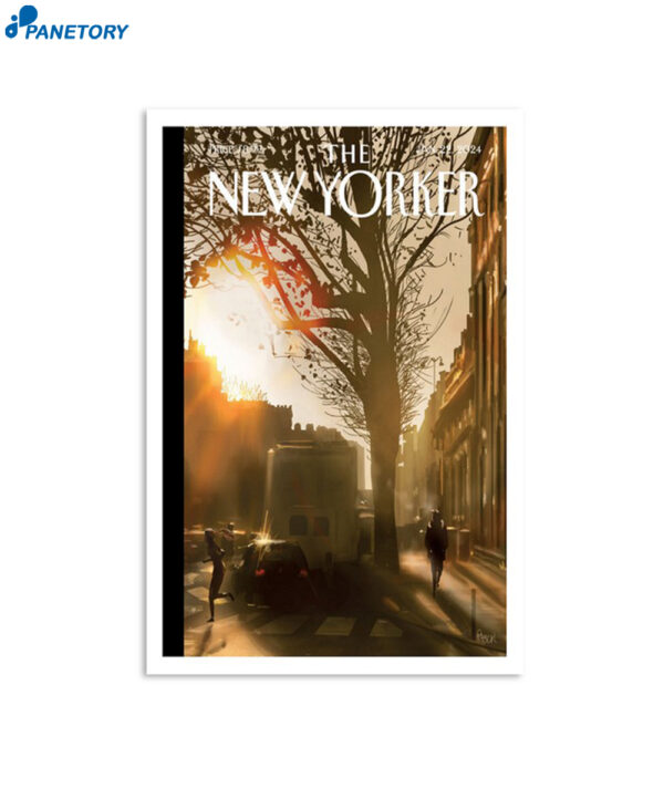 The New Yorker Poster David Remnick Pascal Campion's Winter Sun Poster