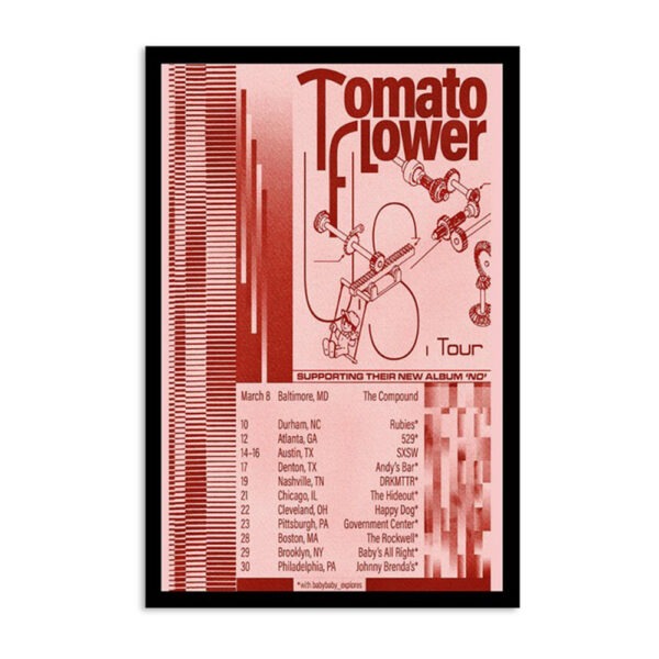 Tomato Flower March 23 2024 Government Center Pittsburgh Poster