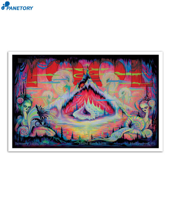 Tool Hard Rock Live Hollywood Fl January 18 2024 Poster