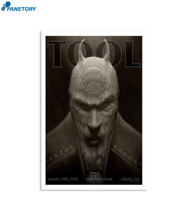 Tool Tour 2024 Atlanta Ga Poster