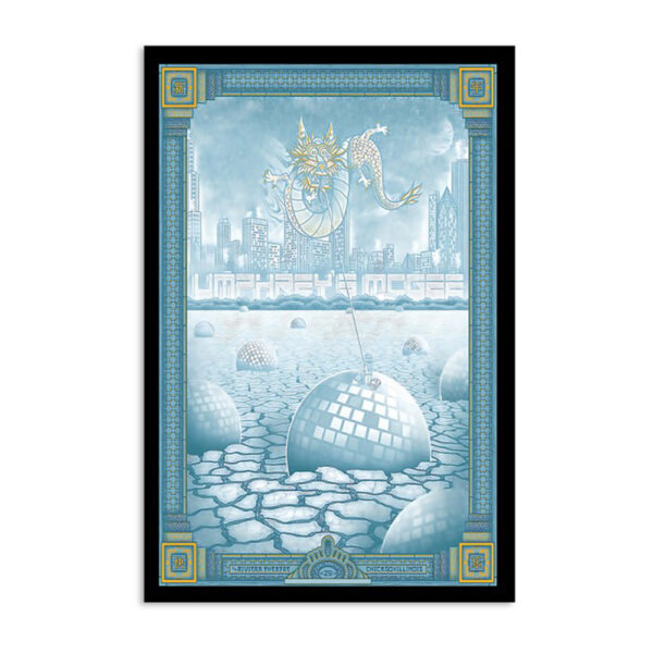 Umphrey's Mcgee New Year's Eve Riviera Theatre, Chicago Dec 29 Poster