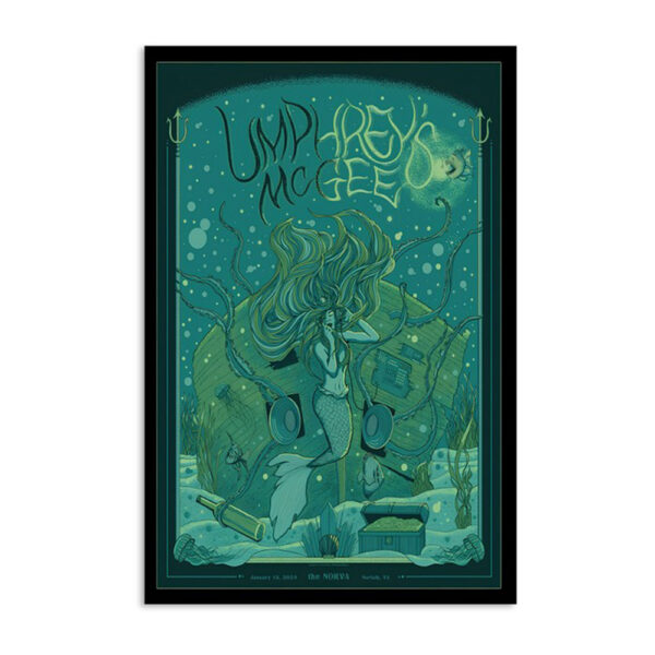 Umphrey's Mcgee The Norva Tour 2024 Poster