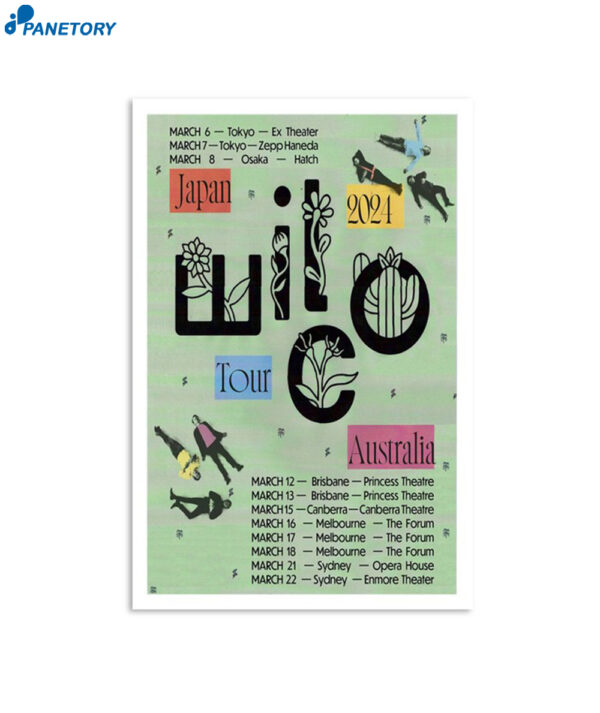 Wilco March 18 2024 The Forum Melbourne Australia Poster
