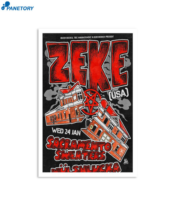 Zeke Barwon Club Geelong Au January 24 2024 Poster
