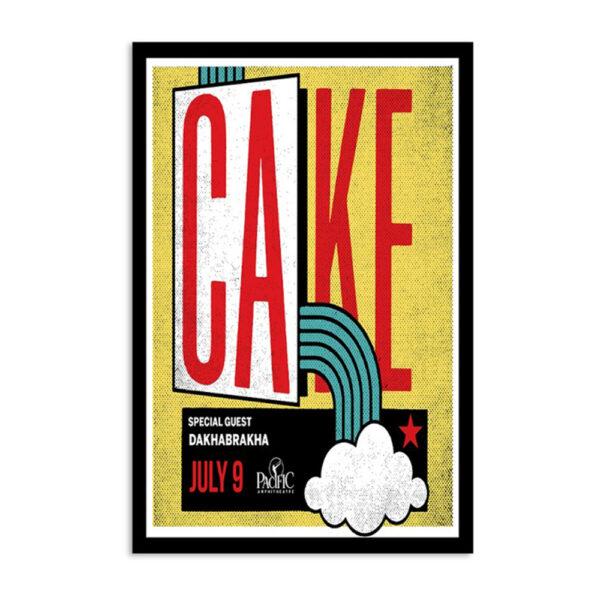 Cake With Dakhabrakha July 9 2024 Pacific Amphitheatre Poster