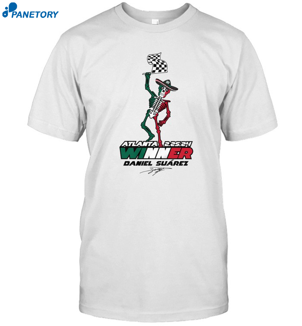 Daniel Suarez Atlanta Winner 2024 Shirt 8 Daniel Suarez Atlanta Winner 2024 Shirt