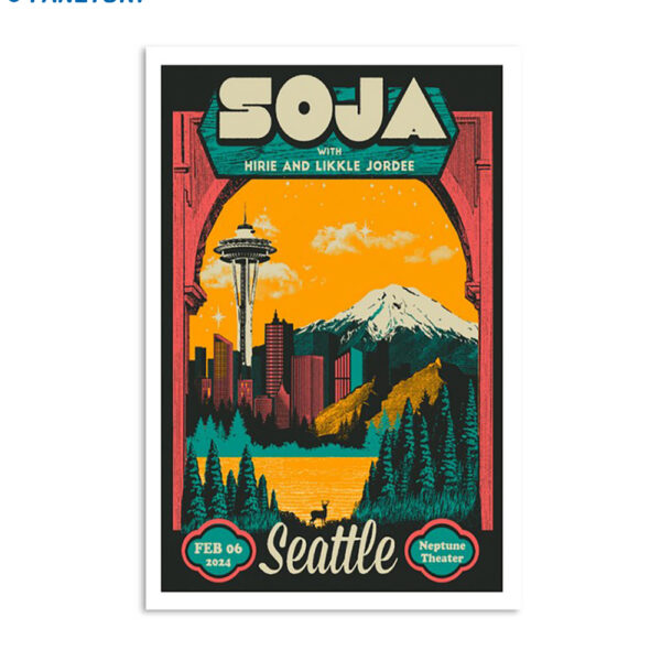 Event Soja 2-6-2024 Seattle Poster