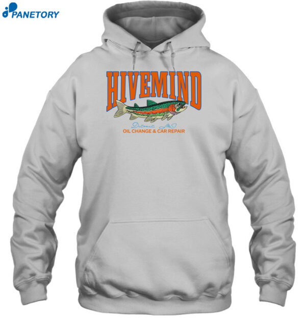 Hivemind French Terry Stitched Fish Shirt 2