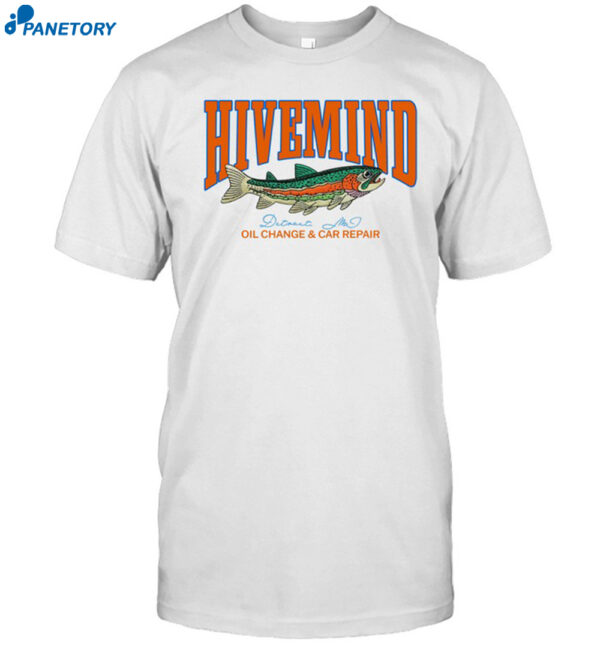 Hivemind French Terry Stitched Fish Shirt