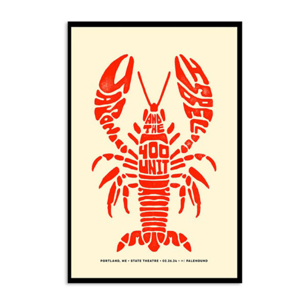 Jason Isbell And The 400 Unit State Theatre Feb 26 2024 Poster