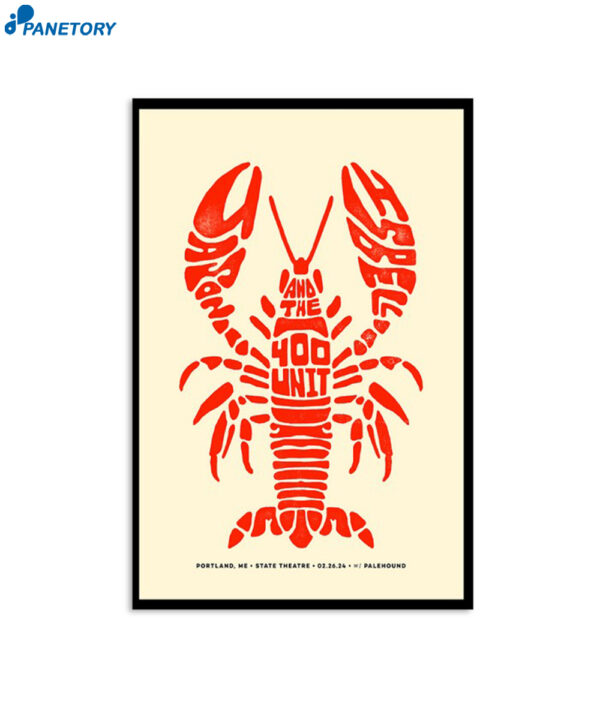 Jason Isbell And The 400 Unit State Theatre Feb 26 2024 Poster