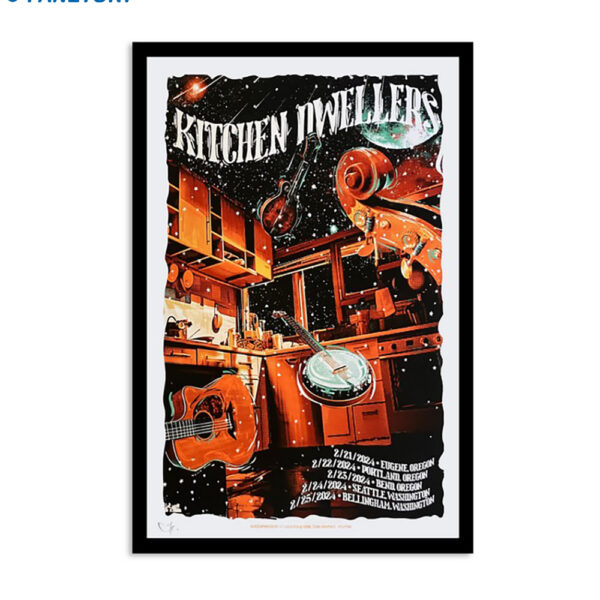 Kitchen Dwellers February 21-25 2024 Event Poster