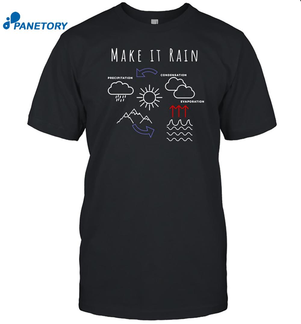 Make It Rain Precipitation Evaporation Condensation Shirt 8 Make It Rain Precipitation Evaporation Condensation Shirt