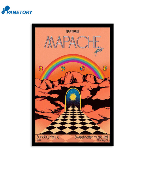 Mapache Sweetwater Music Hall Mill Valley Ca May 19 2024 Poster