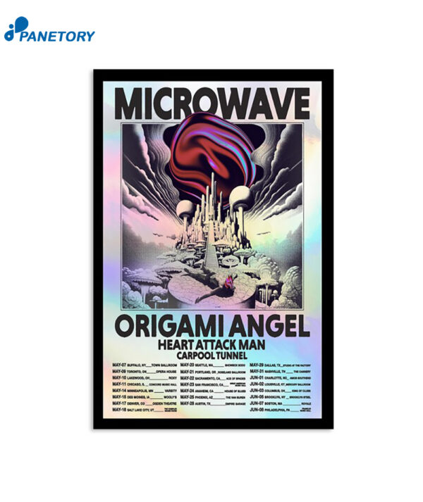 Microwave 2024 Tour Poster