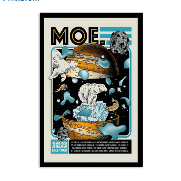 Moe Band 2023 Fall Tour Poster