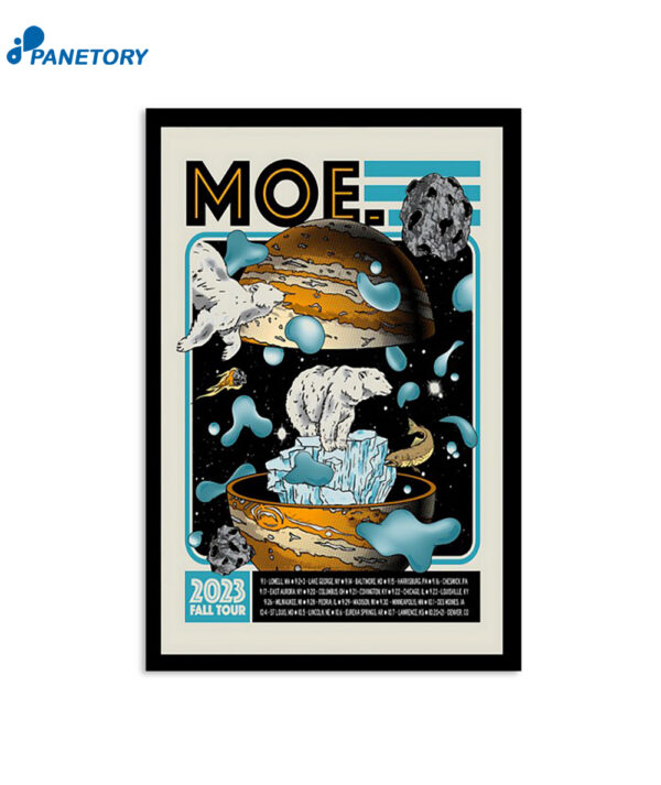 Moe Band 2023 Fall Tour Poster