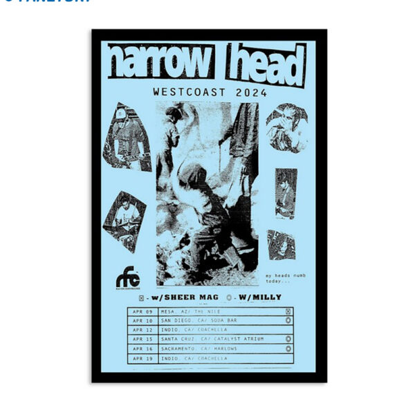 Narrow Head Westcoast 202 Poster