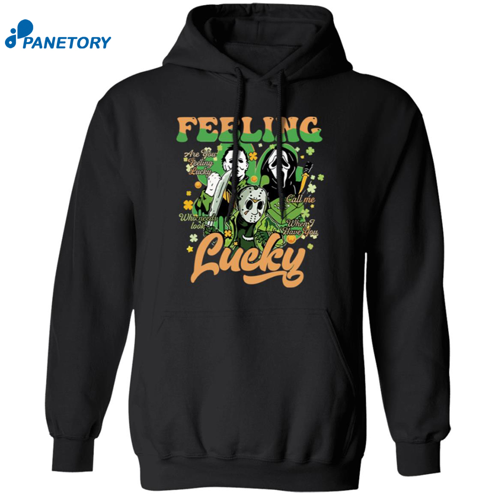 Patrick's Day Men Of Horror Feeling Lucky Shirt 7 Patrick’s Day Men Of Horror Feeling Lucky Shirt 2