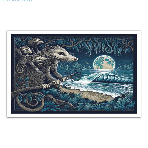 Phish Cancun Mexico Feb 21-24 2024 Show At Moon Palace Poster