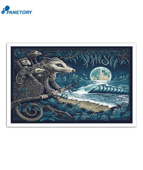 Phish Cancun Mexico Feb 21-24 2024 Show At Moon Palace Poster