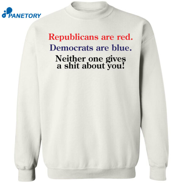 Republicans Are Red Democrats Are Blue Shirt 1