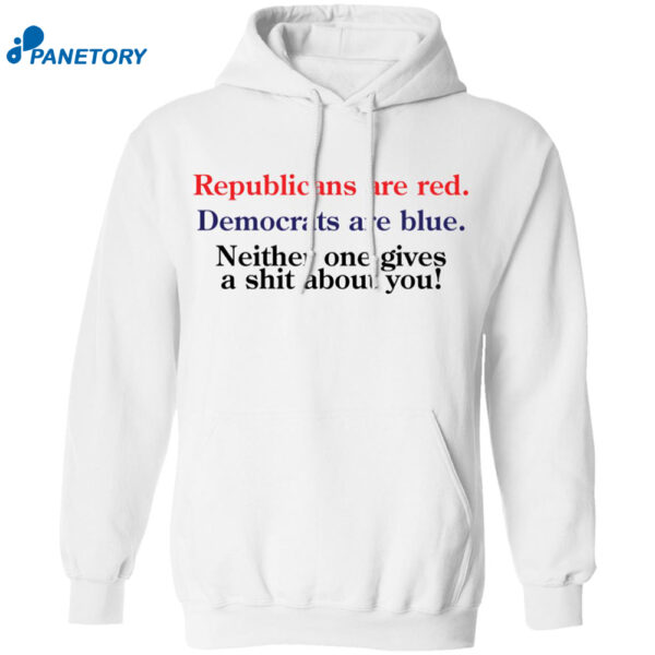 Republicans Are Red Democrats Are Blue Shirt 2