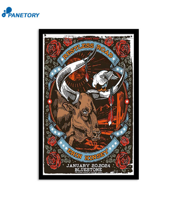 Restless Road The Bluestone Columbus Oh Jan 20 2024 Poster