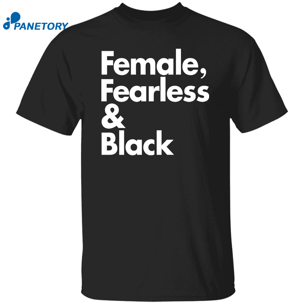 Sheryl Swoopes Female Fearless And Black Shirt 8 Sheryl Swoopes Female Fearless And Black Shirt