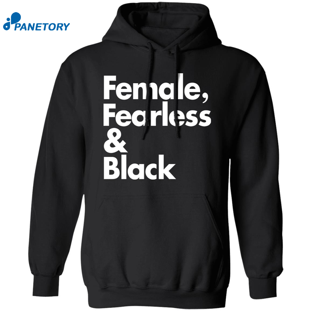 Sheryl Swoopes Female Fearless And Black Shirt 7 Sheryl Swoopes Female Fearless And Black Shirt 1
