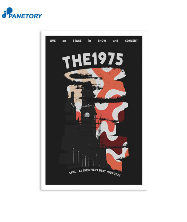 The 1975 February 17 2024 Ao Arena Manchester Uk Poster