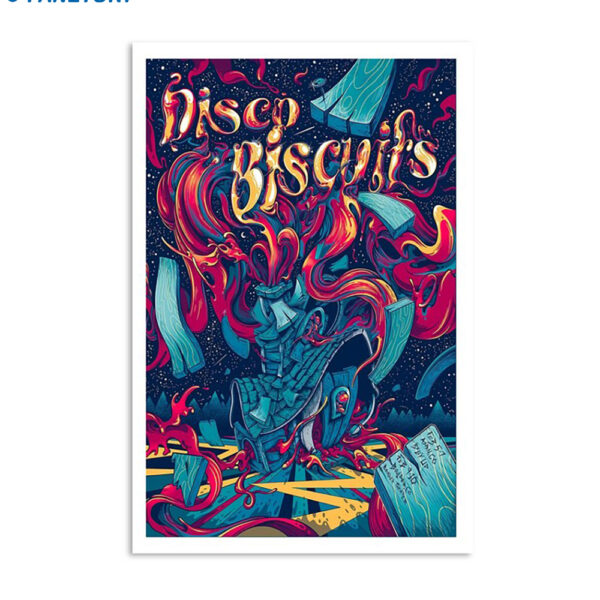 The Disco Biscuits February 5-7 2024 Belly Up Aspen Co Poster