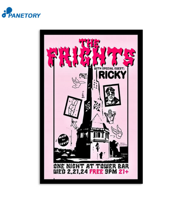 The Frights Tower Bar San Diego Ca Feb 21 2024 Poster