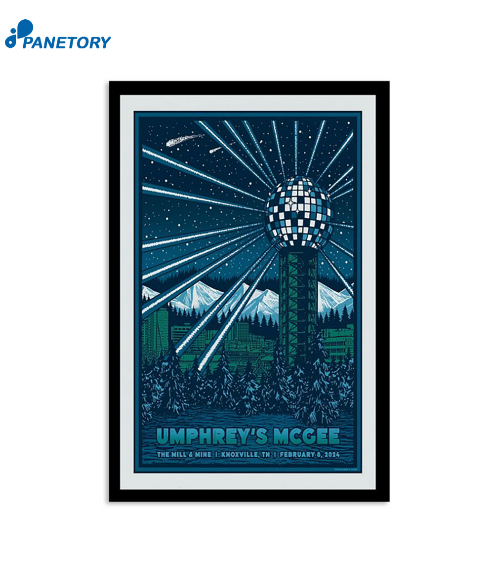 Tour 2024 Umphrey’s Mcgee The Mill & Mine Poster 2024