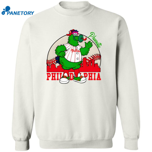 Vintage Phillie Phanatic Cartoon Shirt2