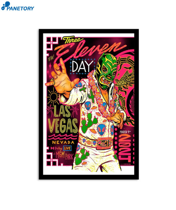 311 Park Mgm Las Vegas Nv March 9 2024 Poster