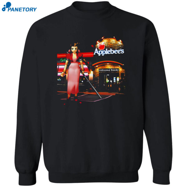 Advent Children My Aerith Applebee’s Welcome Back Shirt 2