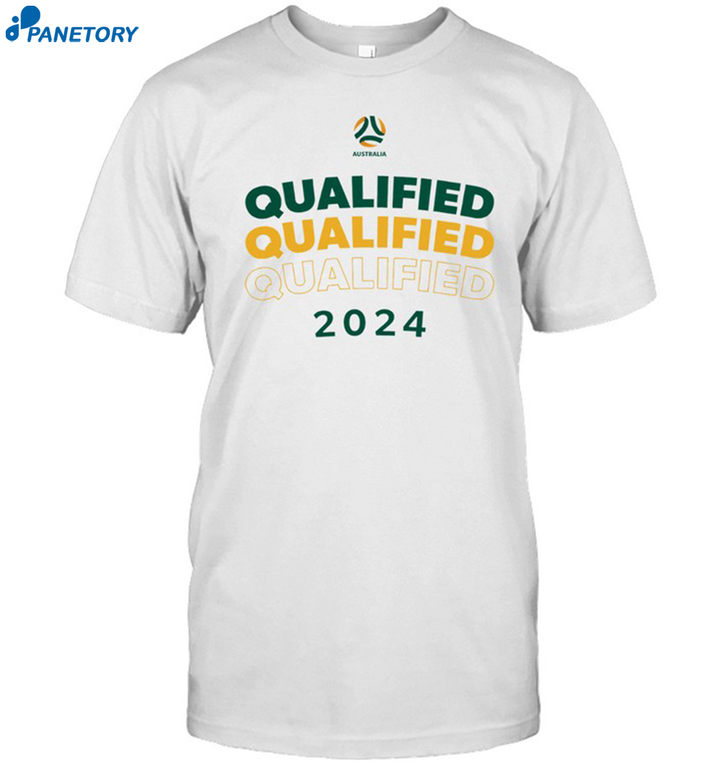 Australia Matildas Qualified Shirt 8 Australia Matildas Qualified Shirt