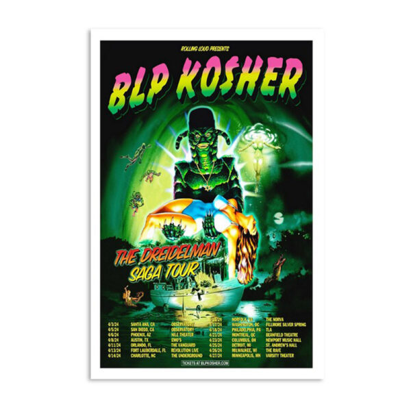Blp Kosher April Shows 2024 Poster