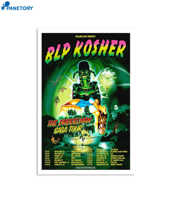 Blp Kosher April Shows 2024 Poster