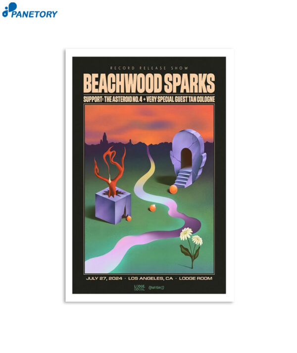 Beachwood Sparks Lodge Room Los Angeles Ca Jul 27 2024 Poster