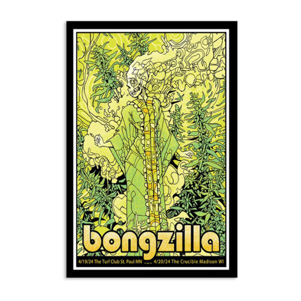 Bongzilla Saint Paul Turf Club 04-19-2024 Poster